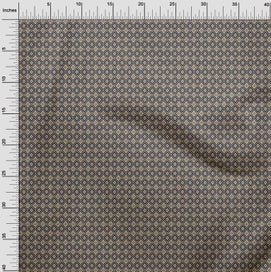 Listing 4 of 5 for oneOone Velvet Maroon Fabric Asian Kilim Sewing Fabric By The Yard Printed Diy