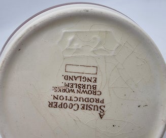 Listing 10 of 12 for Vintage Susie Cooper Art Deco Kestrel Wedding Ring Band Teapot