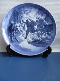 Listing 3 of 9 for REDUCED Rare ROYAL COPENHAGEN Viking Plate (1982 edition)