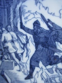 Listing 4 of 9 for REDUCED Rare ROYAL COPENHAGEN Viking Plate (1982 edition)