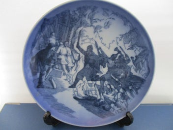 Listing 5 of 9 for REDUCED Rare ROYAL COPENHAGEN Viking Plate (1982 edition)