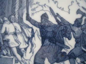 Listing 9 of 9 for REDUCED Rare ROYAL COPENHAGEN Viking Plate (1982 edition)