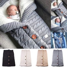 Listing 2 of 7 for Baby Swaddle Blanket Wrap Soft Fleece Blanket Sleep Bag *Local STOCK NOW*