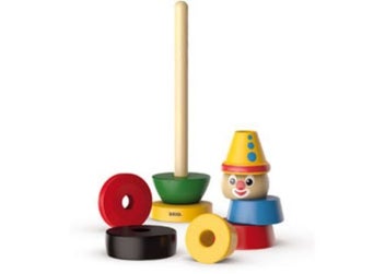 Listing 3 of 4 for BRIO Infant - Stacking Clown 9 pieces