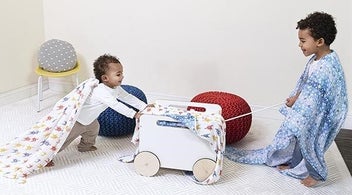 Listing 2 of 2 for aden & anais essentials DC Muslin Dream Blanket - Superman Super Pop