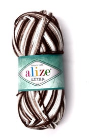 Listing 16 of 20 for 6 ply, 100% Acrylic, 10 colours ALIZE YARN, EXTRA FOLKLORIK BATIK,