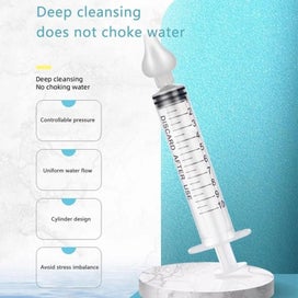 Listing 3 of 6 for 2Pcs Needle Tube Nasal Aspirator Baby Care Cleaner 10ML Baby Rhinitis Washer