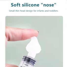 Listing 5 of 6 for 2Pcs Needle Tube Nasal Aspirator Baby Care Cleaner 10ML Baby Rhinitis Washer