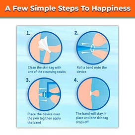 Listing 5 of 7 for #1 NEW SKIN TAG REMOVAL KIT PAINLESS REMOVER FAST EASY SAFE MOLE WART SPOT TAGS