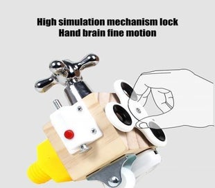 Listing 10 of 19 for Magic Cube Square Puzzle Busy Block Novelty Hand Game Four Corner Maze Gift Toys