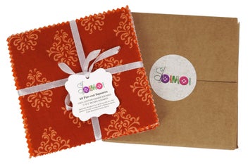 Listing 4 of 7 for Soimoi Precut 10-inch Asian Block Prints Cotton Fabric Bundle Quilting Squares