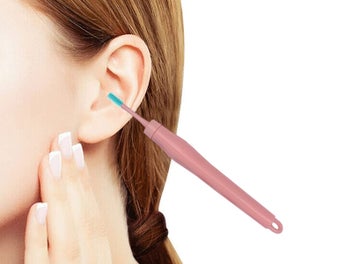 Listing 2 of 2 for Ear Wax Remover Tool Spiral Ear Wax Cleaner Ear Wax Remover Brush Pink Green