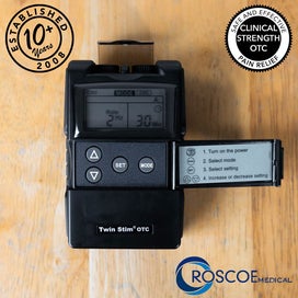 Listing 3 of 10 for Roscoe Medical 7000 Dual TENS + EMS Machine Muscle Stimulator