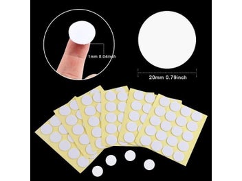Listing 3 of 9 for 500pcs Candle Wick Stickers Heat Resistance Candle Making Double-Sided Stickers