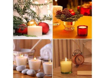 Listing 7 of 9 for 500pcs Candle Wick Stickers Heat Resistance Candle Making Double-Sided Stickers