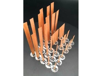 Listing 6 of 9 for 10pc Wooden Candle Wick 6-13cm DIY Wick Core For Candle Making Supplies