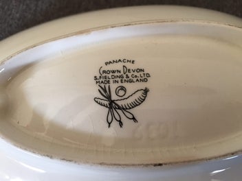 Listing 2 of 2 for Another retro Panache Crown Devon dish/bowl