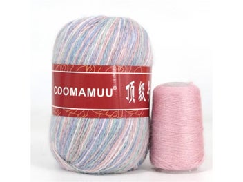 Listing 5 of 10 for 50 20G/SET Soft Plush Mink Velvet Yarn For Hand Knitting Crochet