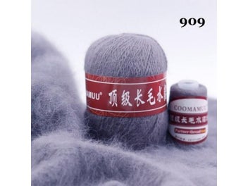 Listing 6 of 10 for 50 20G/SET Soft Plush Mink Velvet Yarn For Hand Knitting Crochet