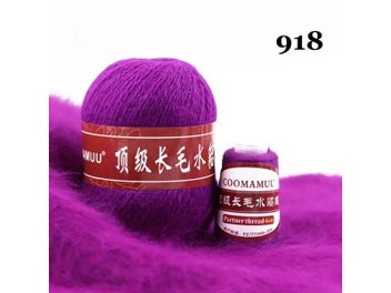 Listing 7 of 10 for 50 20G/SET Soft Plush Mink Velvet Yarn For Hand Knitting Crochet