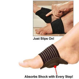Listing 2 of 9 for Cushioned Plantar Fasciitis Foot Arch Supports 5 Pairs