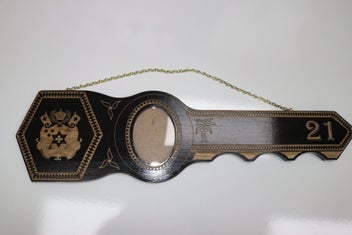 Listing 6 of 7 for 21st Island Key Design In Wood with tongan coat of arms