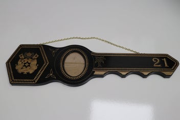 Listing 7 of 7 for 21st Island Key Design In Wood with tongan coat of arms