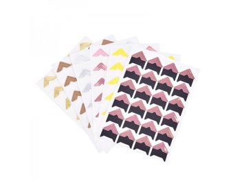 Listing 5 of 7 for 120pcs Self-Adhesive Photo Frame Corner Sticker For Scrapbook Album