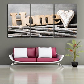 Listing 3 of 5 for 3 Pieces Canvas Wall Art Picture Prints Painting Wall Decoration No Frame,12x18"