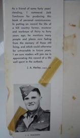 Listing 3 of 11 for Remembered Trails. SIGNED by J. E. Tomlinson