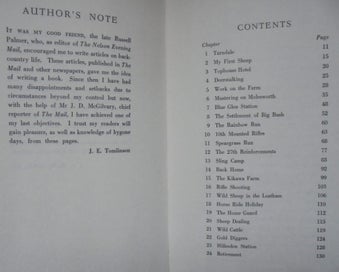 Listing 7 of 11 for Remembered Trails. SIGNED by J. E. Tomlinson
