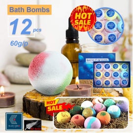 Listing 5 of 20 for 1Bath Bombs Gift Set Bubble Bath Essential Oils *Over Stocked*