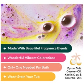 Listing 8 of 20 for 1Bath Bombs Gift Set Bubble Bath Essential Oils *Over Stocked*