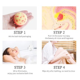 Listing 18 of 20 for 1Bath Bombs Gift Set Bubble Bath Essential Oils *Over Stocked*