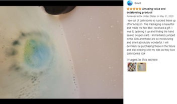 Listing 9 of 20 for 1Bath Bombs Gift Set Bubble Bath Essential Oils *Over Stocked*