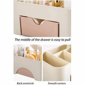 Listing 7 of 17 for Makeup Box Storage Cosmetic Bag Desk Organizer *Local Buy*