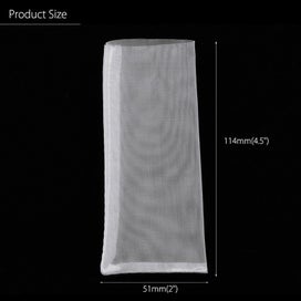 Listing 2 of 5 for 20pcs 2"x4.5" Micron Nylon Rosin Filter Bags Mesh Rosin Oil Press Filter CHK177
