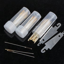 Listing 1 of 1 for 30pcs Cross Stitch Needles Gold Tail Needle Blunt Embroidery Needle Cross CHK177