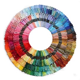Listing 1 of 1 for 200/100/50 Anchor Similar DMC Cross Stitch Cotton Embroidery Thread Floss CHK177
