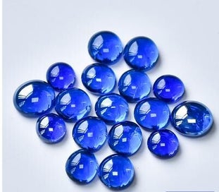 Listing 1 of 1 for 100g Clear Round Glass Gems Mosaic Tiles Flat Beads for Arts Craft Decora CHK177