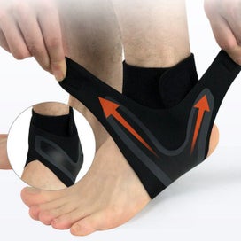 Listing 1 of 1 for Breathable Ankle Support Socks Compression Anti Sprain Feet Sleeve Heel