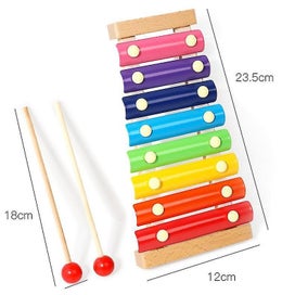 Listing 4 of 5 for Xylophone For Kids, Infant Wooden Instruments Toys