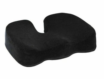 Listing 6 of 11 for Gel Memory Foam Seat Cushion Orthopedic Back Pain Relief Pillow Car Seat Pad