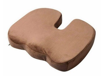 Listing 10 of 11 for Gel Memory Foam Seat Cushion Orthopedic Back Pain Relief Pillow Car Seat Pad