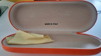 Listing 2 of 4 for Glasses case leather - Used