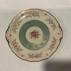 Listing 4 of 4 for SALE! Vintage Zeh Scherzer Bavarian Roses Large Cake Plate - Stunning