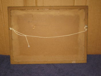 Listing 8 of 9 for Antique Framed Coloured Photograph of Venice