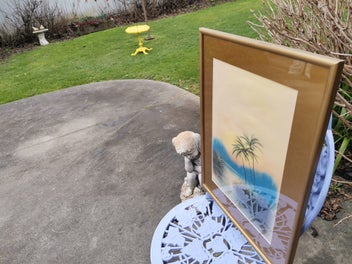 Listing 4 of 6 for Original Colourful Pastel Landscape