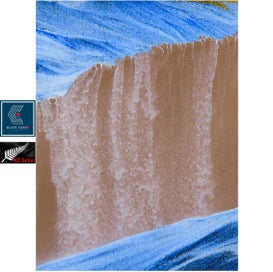 Listing 8 of 18 for Deep Sea Sandscapes Art Picture Flowing Frame *Local Clearance*