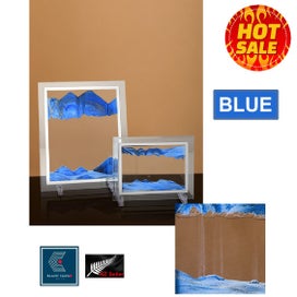 Listing 12 of 18 for Deep Sea Sandscapes Art Picture Flowing Frame *Local Clearance*